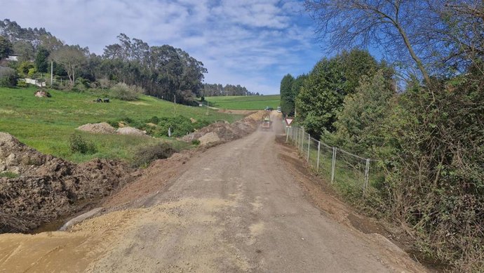 Arranca la renovación de la carretera GO-5 entre Cabezonera y El Pielgo, (Gozón) con una inversión de 465.697 euros.
