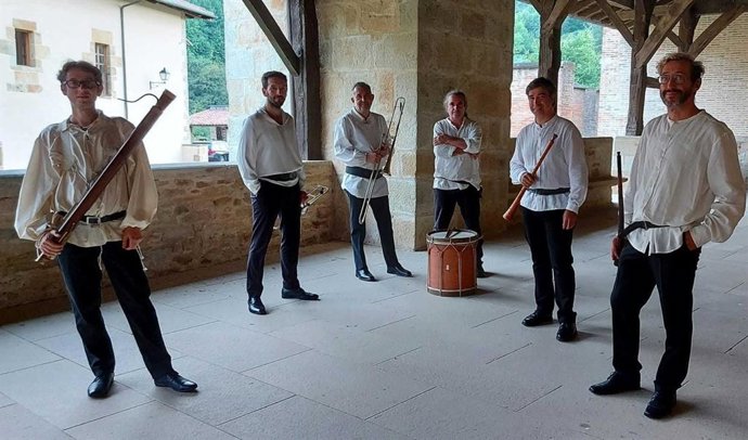 Una de las formaciones de música antigua, en foto de archivo.