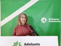 Adelante cuestiona que la "emoción" de Moreno el 28F fuera "real" y que no la exprese con servicios públicos "en riesgo"