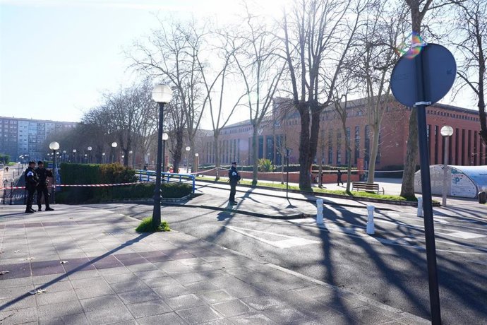 Vista del campus de la UPV  en Vitoria-Gasteiz