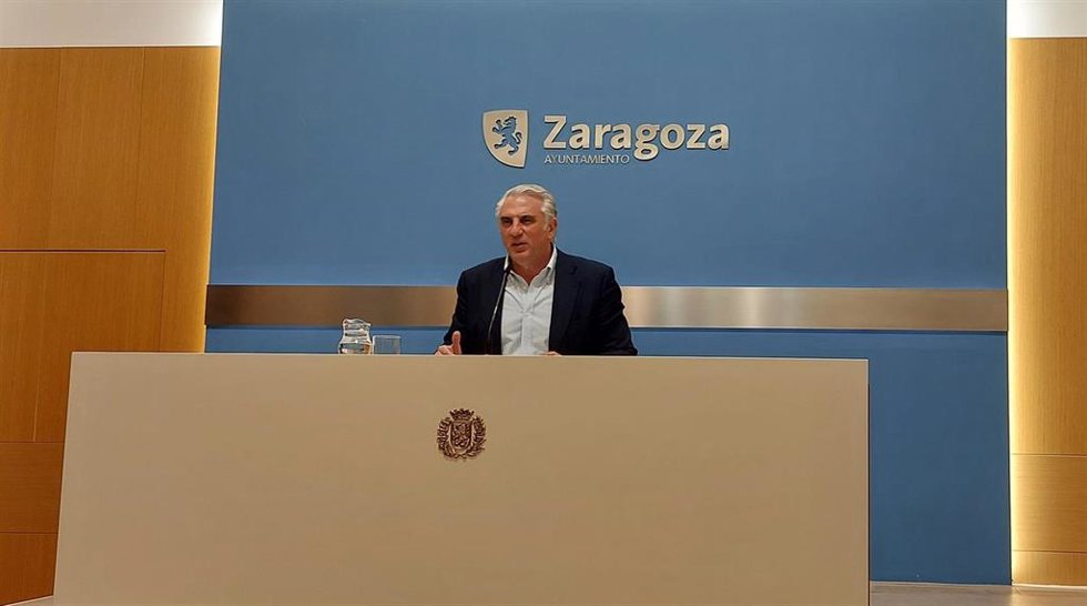 El concejal delegado de Vivienda del Ayuntamiento de Zaragoza, José Miguel Rodrigo.