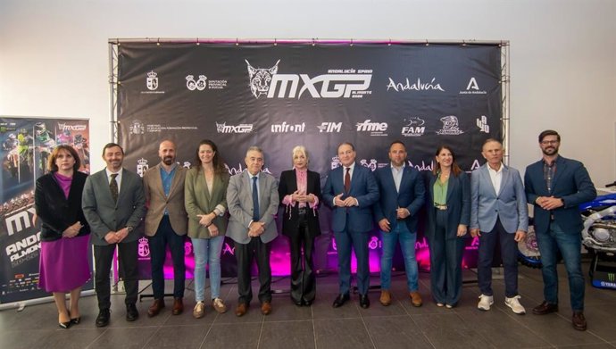 Presentación de la prueba en Almonte del Campeonato del Mundo de Motocross.