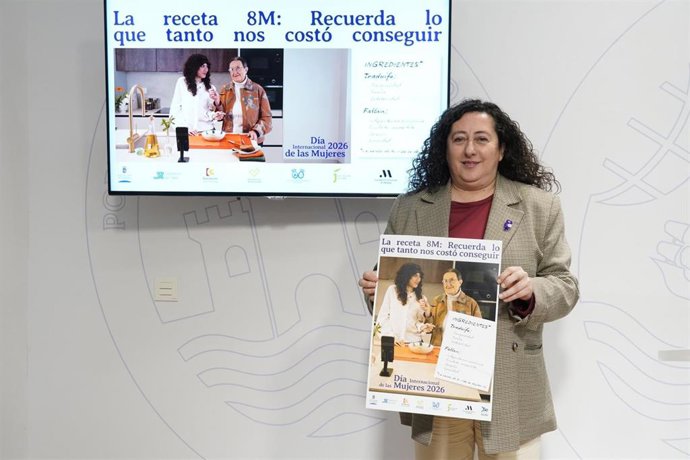 Presentación de la campaña del 8M en la Diputación de Huelva.