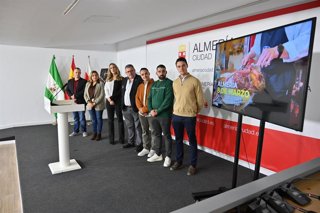 Presentación de la IX Final del Campeonato Nacional de la Liga de Cortadores de Jamón en Almería.