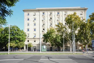 Archivo - Exterior de la Audiencia Provincial de Sevilla. Imagen de archivo.