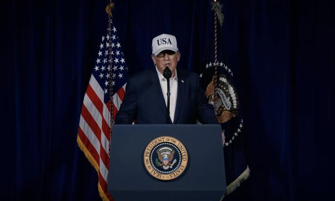 Donald Trump, president d'EUA.