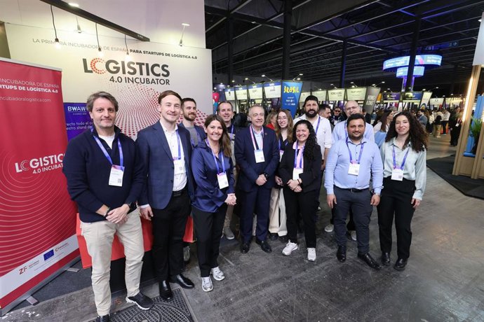 Estand de la Incubadora Logística 4.0 en el 4YFN 2026