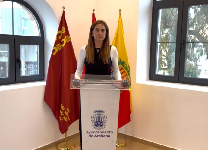 La alcaldesa de Archena, Patricia Fernández