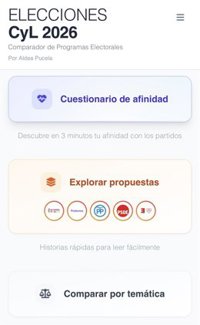 La plataforma Aldea Pucela crea un comparador de programas electorales para explorar medidas sin "ruido ni bulos"