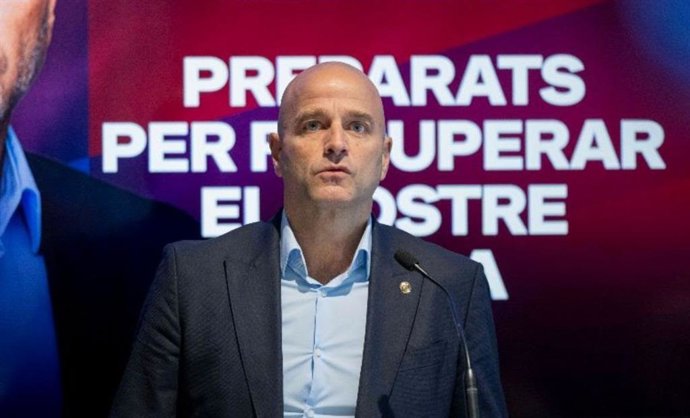El precandidato a la presidencia del FC Barcelona Xavier Vilajoana