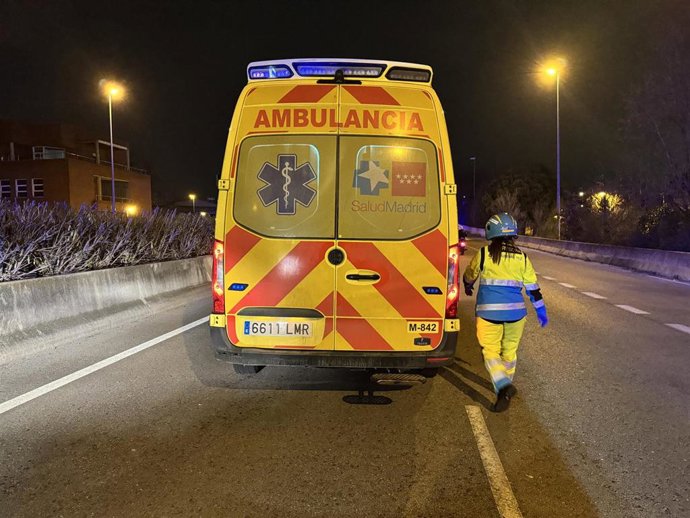 Ambulancia de Emergencias 112 de la Comunidad de Madrid