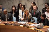 Foto: Melania Trump preside una reunión del Consejo de Seguridad de la ONU sobre la educación de los niños en conflictos