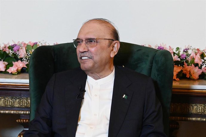 El presidente de Pakistán, Asif Ali Zardari 