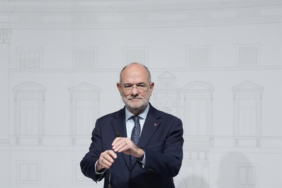 Archivo - El conseller de Unión Europea y Acción Exterior de la Generalitat, Jaume Duch,