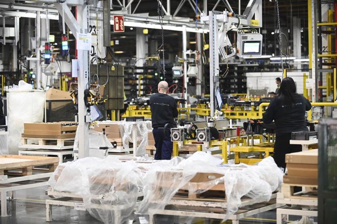 Archivo - Planta de Stellantis en Figueruelas (ZaragozA).