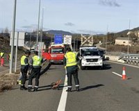 La Guardia Civil investiga a un conductor por homicidio imprudente tras atropellar a una persona en Jaca