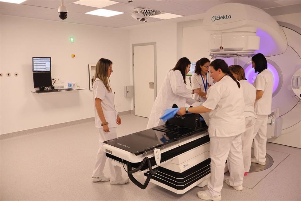 Servicio de Radioterapia Oncológica en el Hospital Universitario de Cuenca.