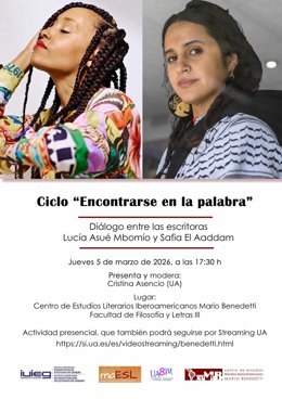 El CeMaB acoge un diálogo de las escritoras Lucía Mbomío y Safia El Aaddam