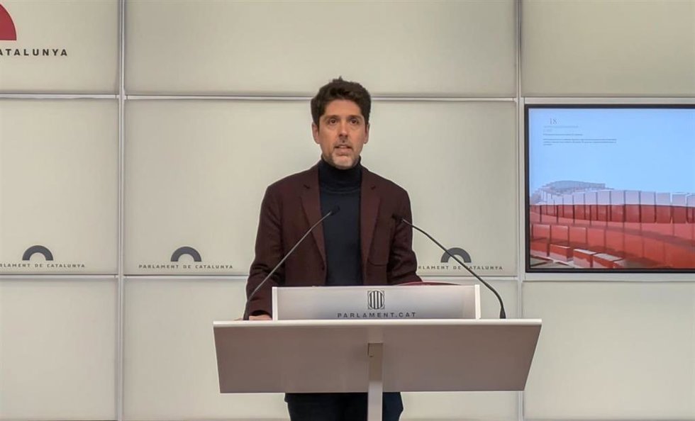 El portavoz de los Comuns en el Parlament, David Cid