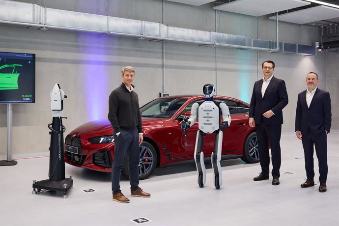 El grupo BMW utilizará robots humanoides en la producción de sus vehículos en Europa