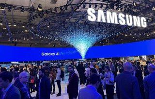Instalación de Samsung en MWC 2026