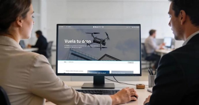 Nueva web de Enaire.