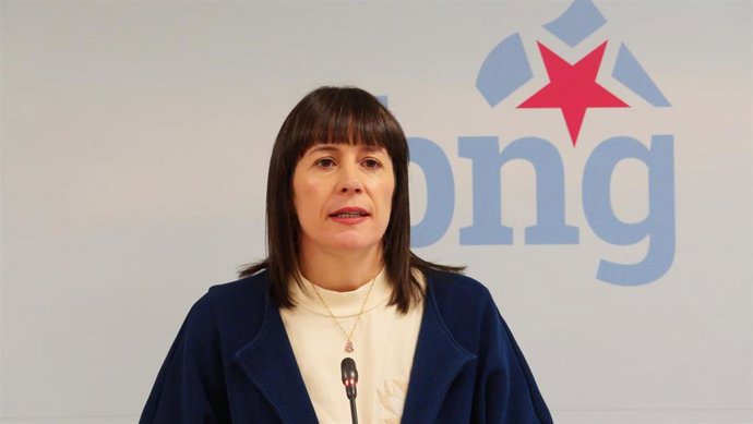 Archivo - La líder del BNG, Ana Pontón. 