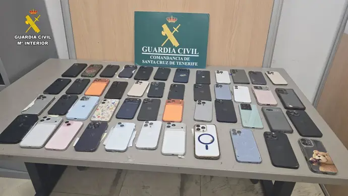 Teléfonos intervenidos