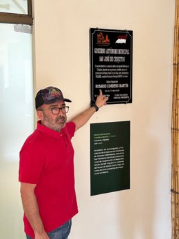 Miguel Ángel Morales visita en Bolivia el Museo Santa Cruz La Vieja, donde se encuentra el Salón Rosario Cordero