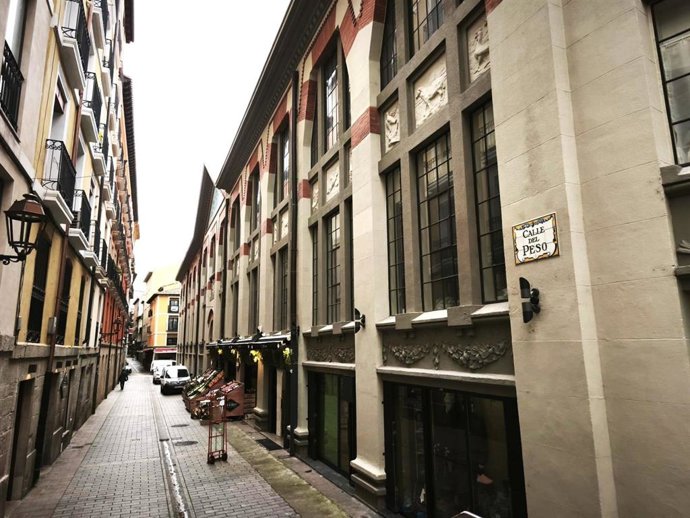 Puestos exteriores del Mercado de San Blas de Logroño