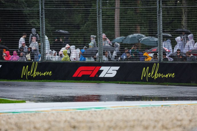 Archivo - F175 Melbourne logo during the Formula 1 Louis Vuitton Australian Grand Prix 2025, 1st round of the 2025 FIA Formula One World Championship from March 14 to 16, 2025 on the Albert Park Grand Prix Circuit, in Melbourne, Australia - Photo Florent 