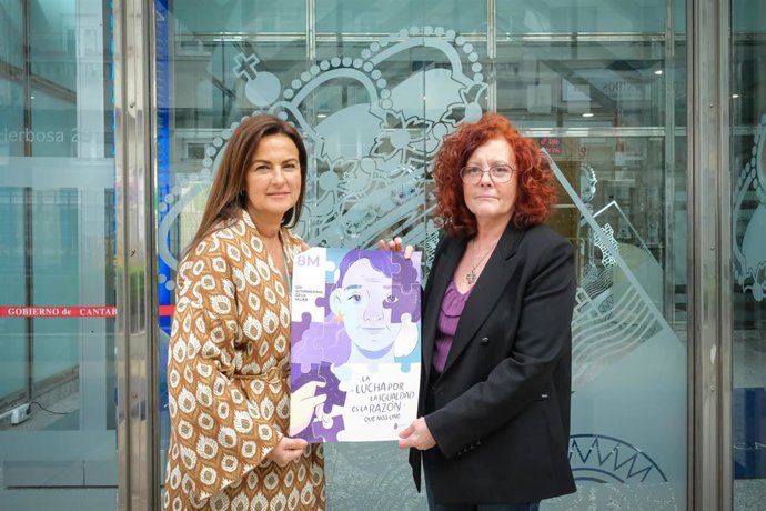 La consejera de Inclusión Social, Juventud, Familias e Igualdad, Begoña Gómez del Río, presenta los actos conmemorativos del 8 de marzo, Día Internacional de la Mujer.