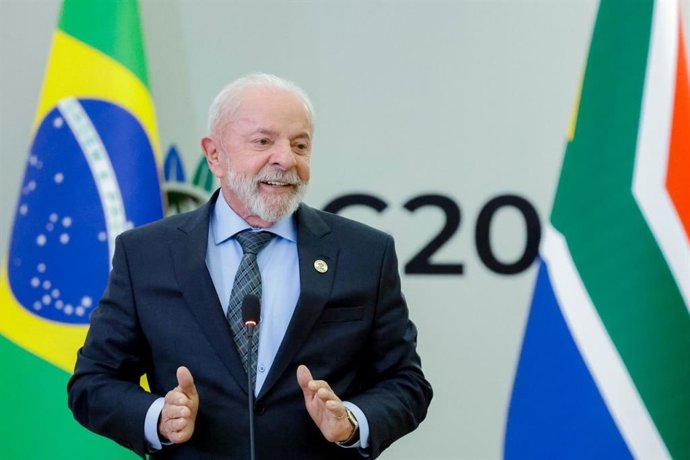 Archivo - El presidente de Brasil, Luiz Inácio Lula da Silva.