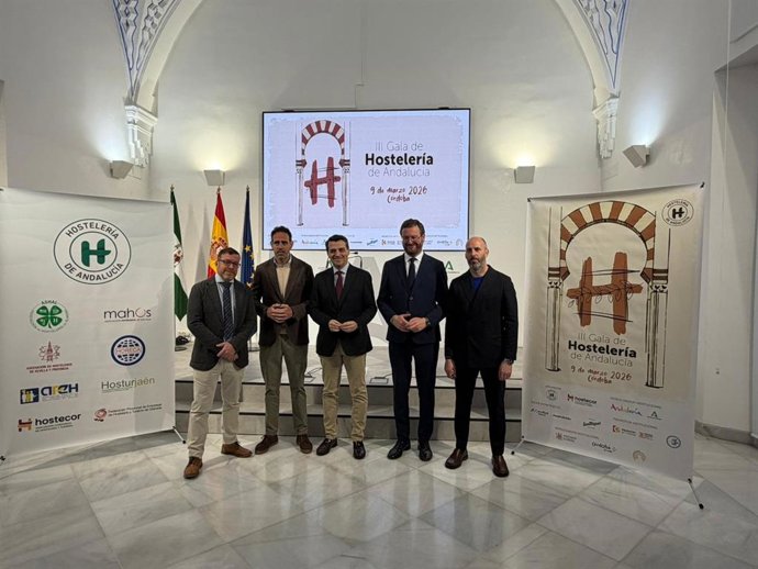 Presentación de la III Edición de la Gala de la Hostelería de Andalucía.