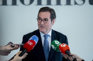 Archivo - El presidente de la CEOE, Antonio Garamendi.-ARCHIVO