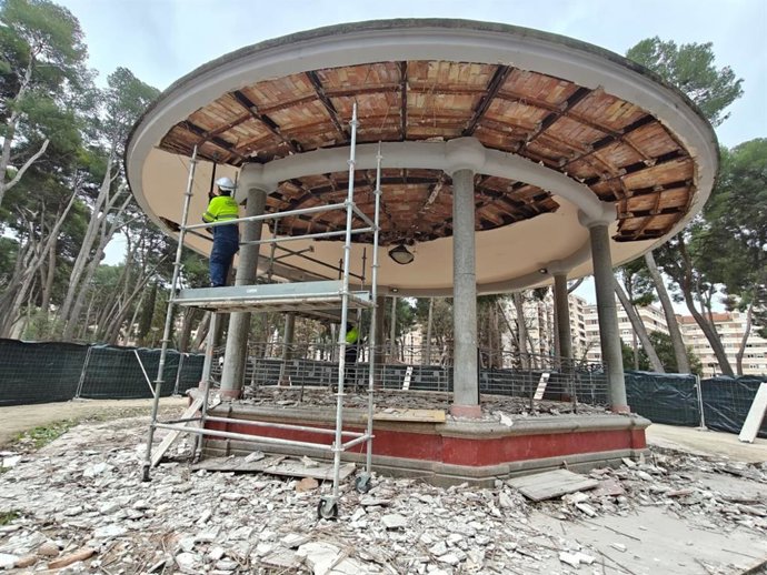 Templete de Música del Parque 'Abelardo Sánchez'.
