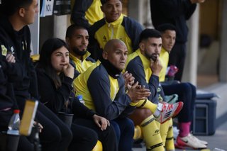 Futbol, San Luis vs Deportes Copiapo. Fecha 29, campeonato ascenso 2025. El jugador de San Luis, Humberto Suazo, durante el partido de primera division B contra Deportes Copiapo realizado en el estadio Lucio Farina de Quillota, Chile. 24/10/2025 Raul