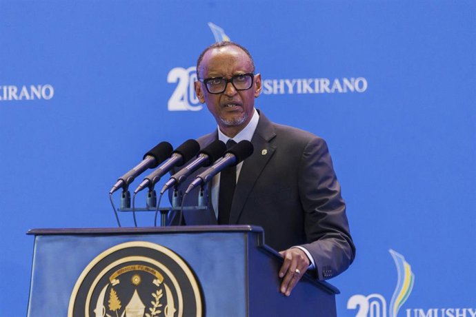 El presidente de Ruanda, Paul Kagame (archivo)