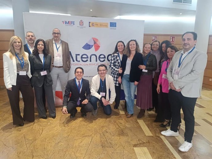 Responsables de la I Jornada de Activación por el Empleo.