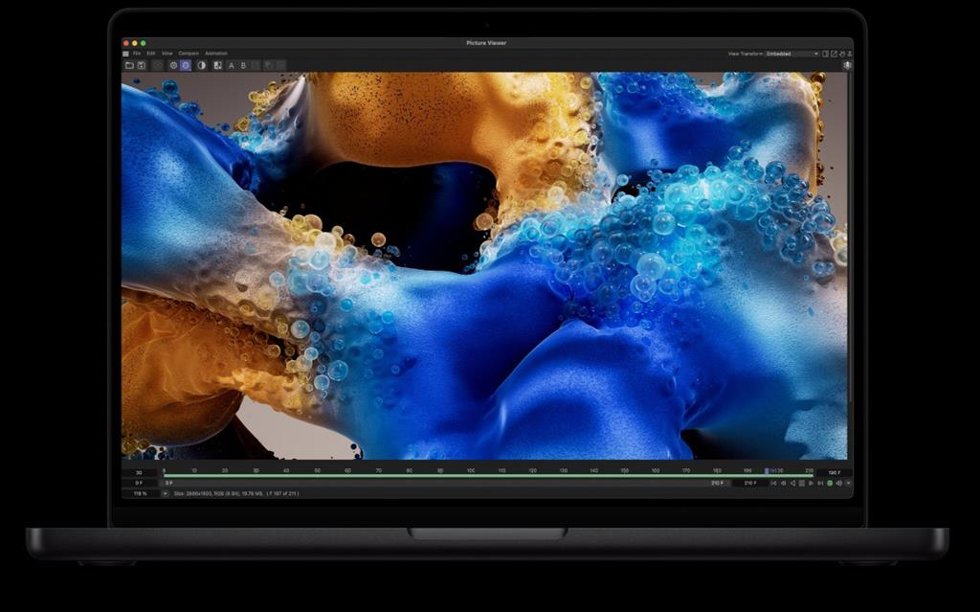 Ordenador portátil MacBook Pro con chips M5 Pro y M5 Max