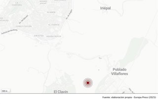 El artefacto ha sido localizado en los aledaños de El Clavín.