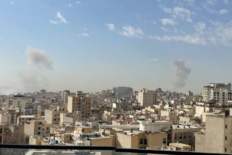 Bombardeos sobre Teherán (Irán), a 28 de febrero de 2026.