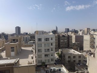 TEHRAN, Feb. 28, 2026  -- This photo taken on Feb. 28, 2026 shows a view of downtown Teheran, Iran. Israel launched a "preemptive" strike against Iran on Saturday morning "to remove threats to Israel," the Israeli Defense Ministry said in a statement.,Ima
