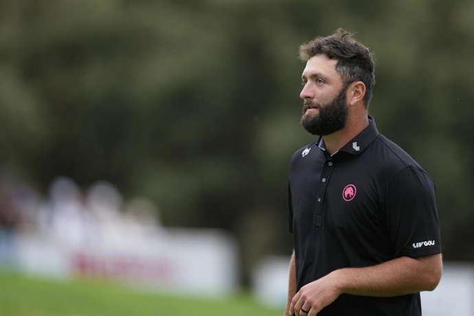 Archivo - Jon Rahm durante el Open de España de golf 2025