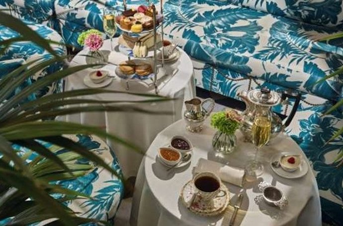 La hota del te en el Relais & Châteaux Heritage Madrid Hotel