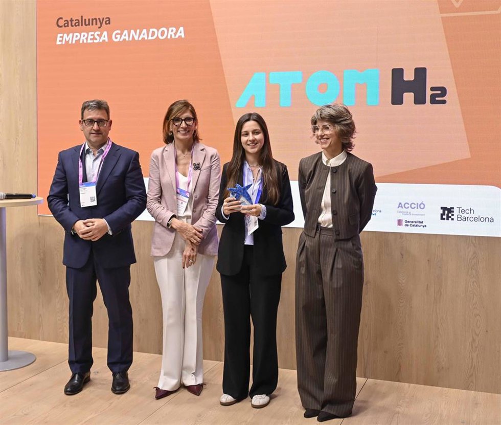 Momento de la entrega de premios
