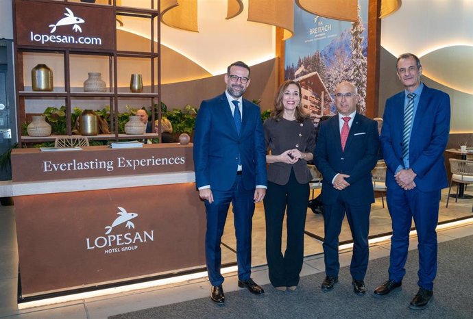 Archivo - Lopesan presenta en ITB Berlín 2026 los detalles de su expansión en Punta Cana, Madrid y Gran Canaria.