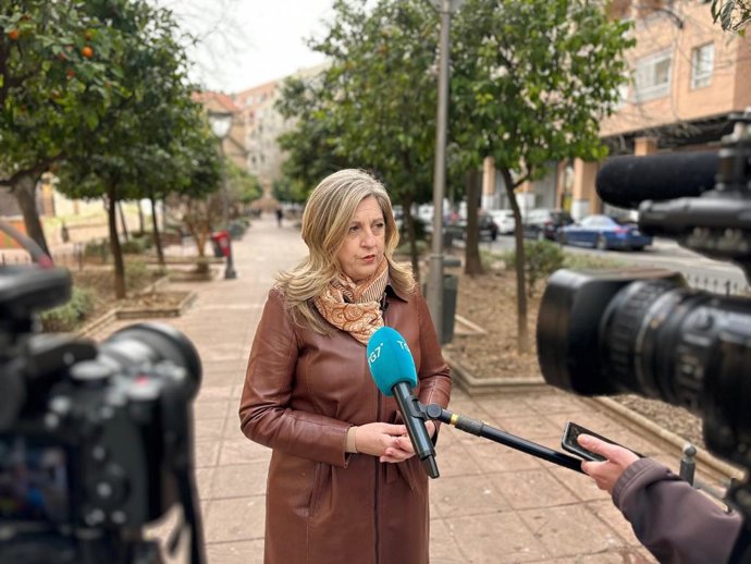 La portavoz del grupo municipal de Vox en Granada, Beatriz Sánchez Agustino