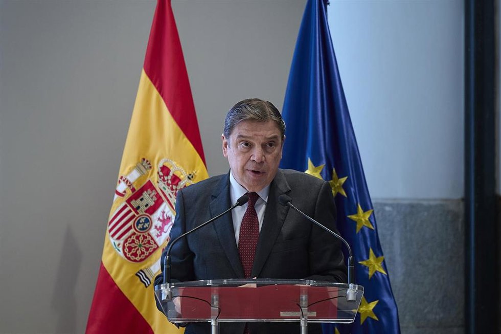El ministro de Agricultura, Pesca y Alimentación, Luis Planas,