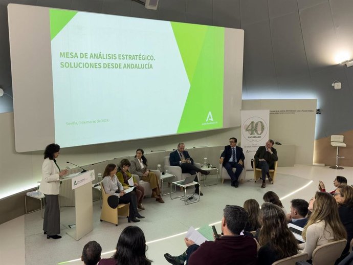 Jornadas celebradas en la sede del Instituto Andaluz de Administración Pública (IAAP)